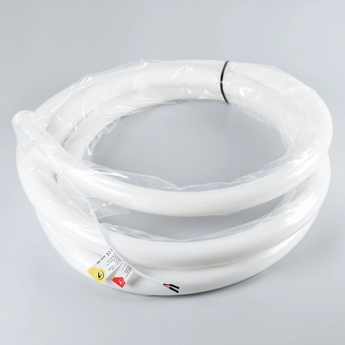 Лента светодиодная герметичная MOONLIGHT-SIDE-A336-D40mm 24V Warm2700 360deg (15 W/m, IP65, 2835, 5m, wire x1) (Arlight, Вывод боковой, 3 года)