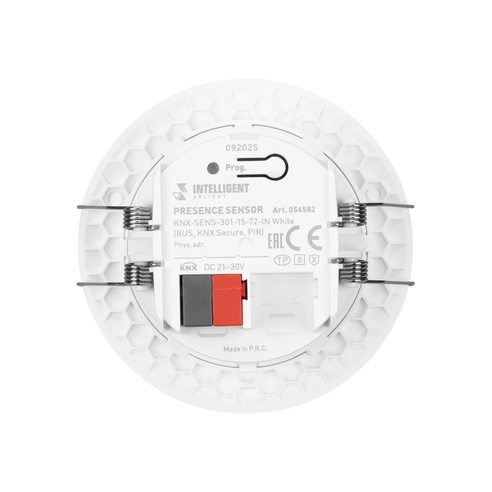 INTELLIGENT ARLIGHT Датчик движения KNX-SENS-301-15-72-IN White (BUS, KNX Secure, PIR) (IARL, IP20 Пластик, 3 года)