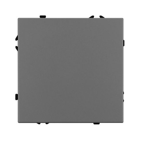 Механизм звонкового выключателя SWT-NOBE-MKR1-SFPL-GR (230V, 10A) (Arlight, Серый базальт)