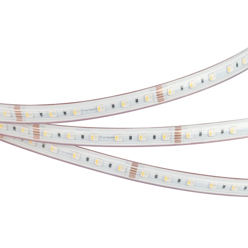 Лента светодиодная RTW-PS-B60-14mm 24V RGBW-White-4-in-1 (19.2 W/m, IP67, 5060, 5m) (Arlight, 19.2 Вт/м, IP67)