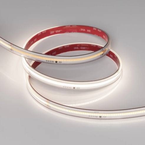 Лента светодиодная герметичная SPI-COB-PS-X378-14mm 24V Day4000-PX63-BPT (7 W/m, IP67, 5m) (Arlight, бегущий огонь)