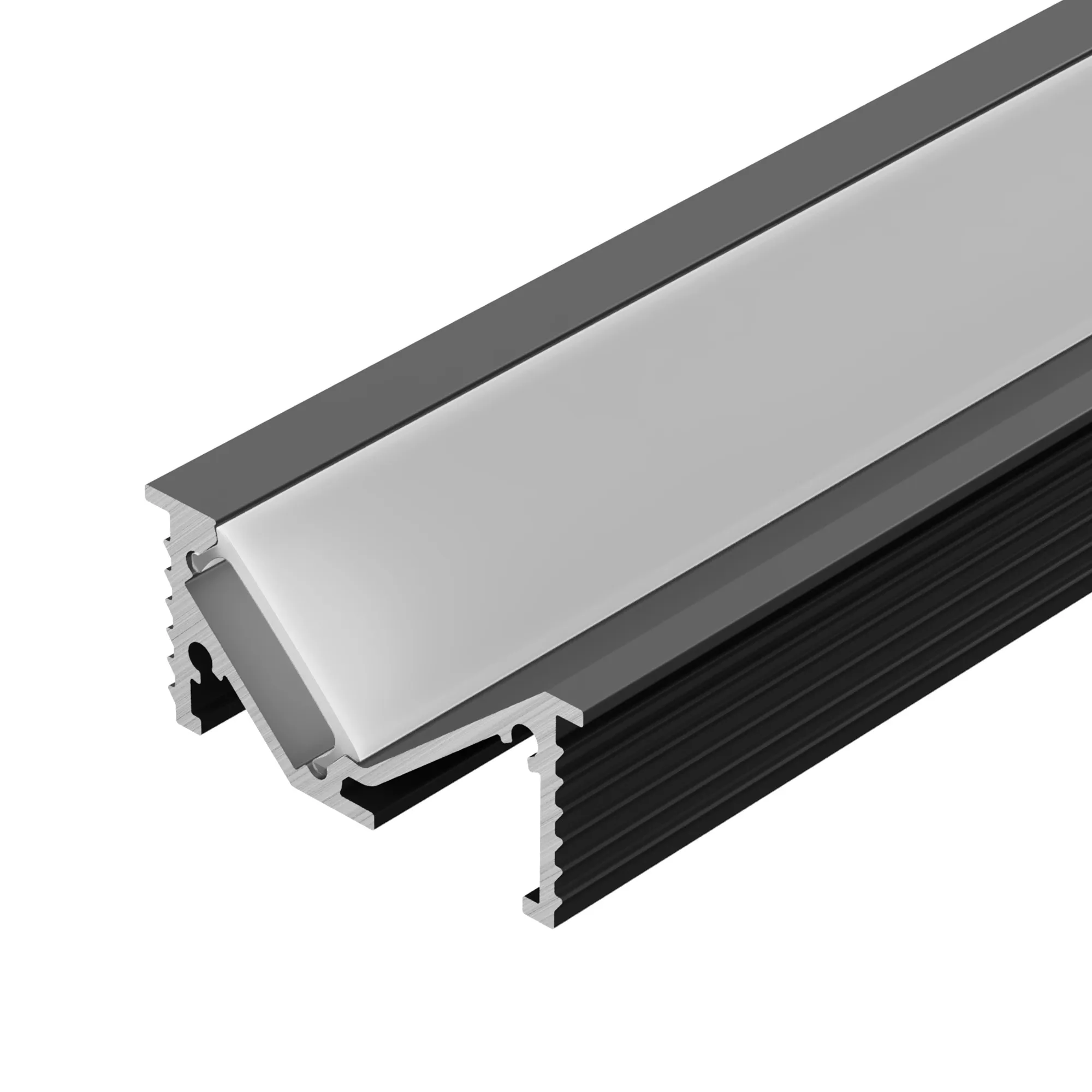 Профиль SL-BEVEL-W32-F-2000 ANOD BLACK (Arlight, Алюминий) - изображение товара