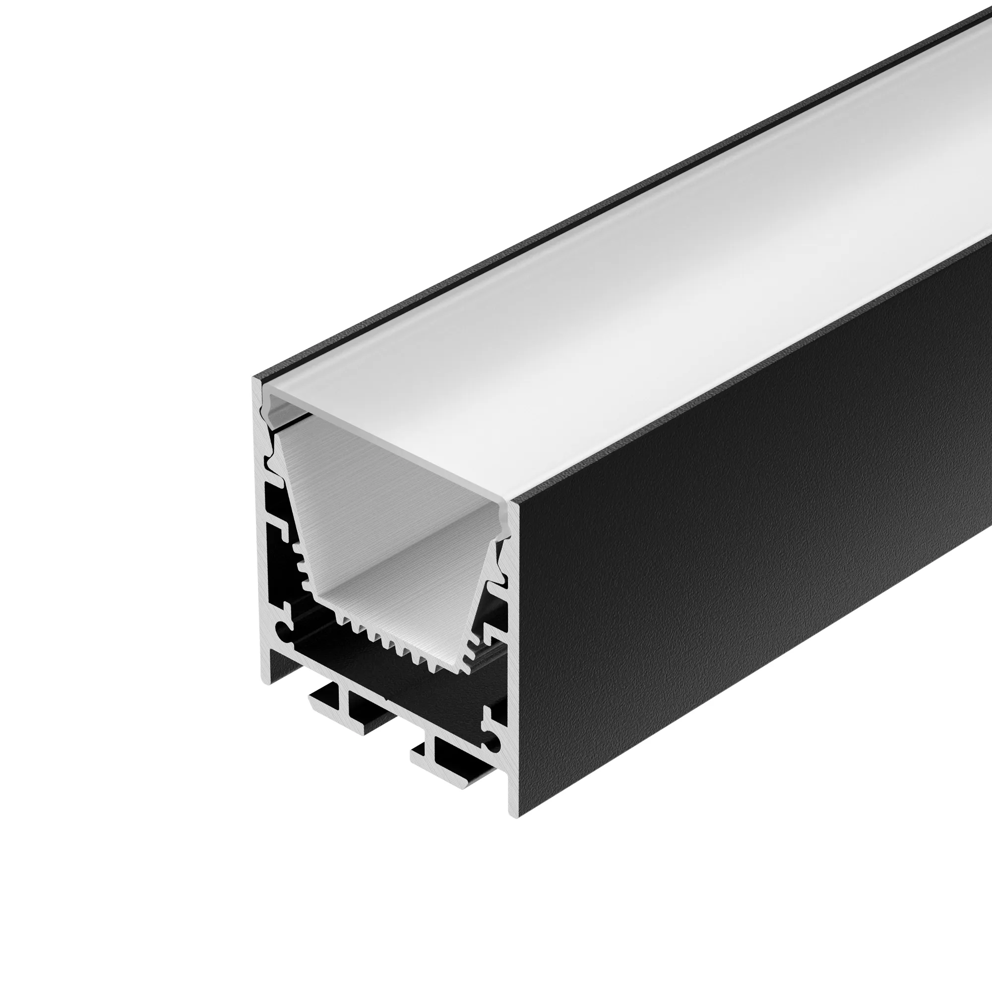 Профиль LINE-3535-TRAY-3000 BLACK (Arlight, Алюминий) - изображение товара