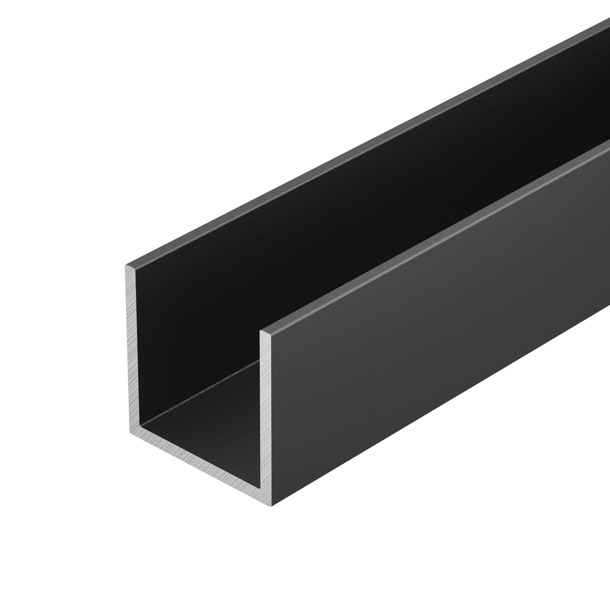 Профиль П-образный TECH-2020-3000 BLACK (Arlight, Алюминий) - изображение товара