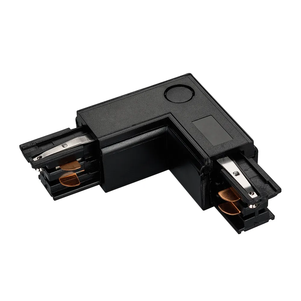 Коннектор угловой LGD-4TR-CON-L-INT-BK (C) (Arlight, IP20 Пластик, 3 года) - изображение товара