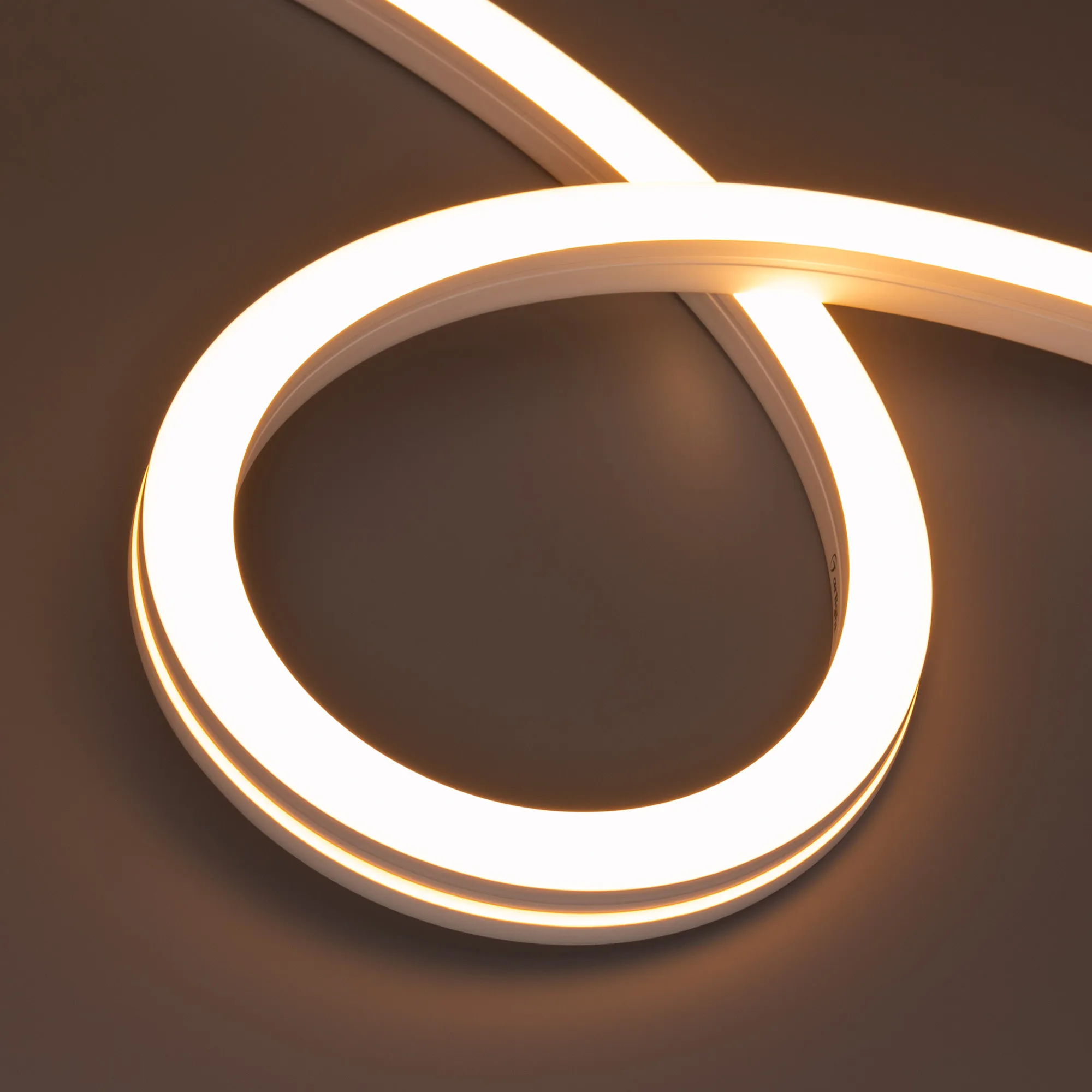 Лента светодиодная герметичная MOONLIGHT-SIDE-X280-20x20mm 24V Warm2300 (10 W/m, IP67, 15m, wire x1) (Arlight, Вывод боковой, 5 лет) - изображение товара