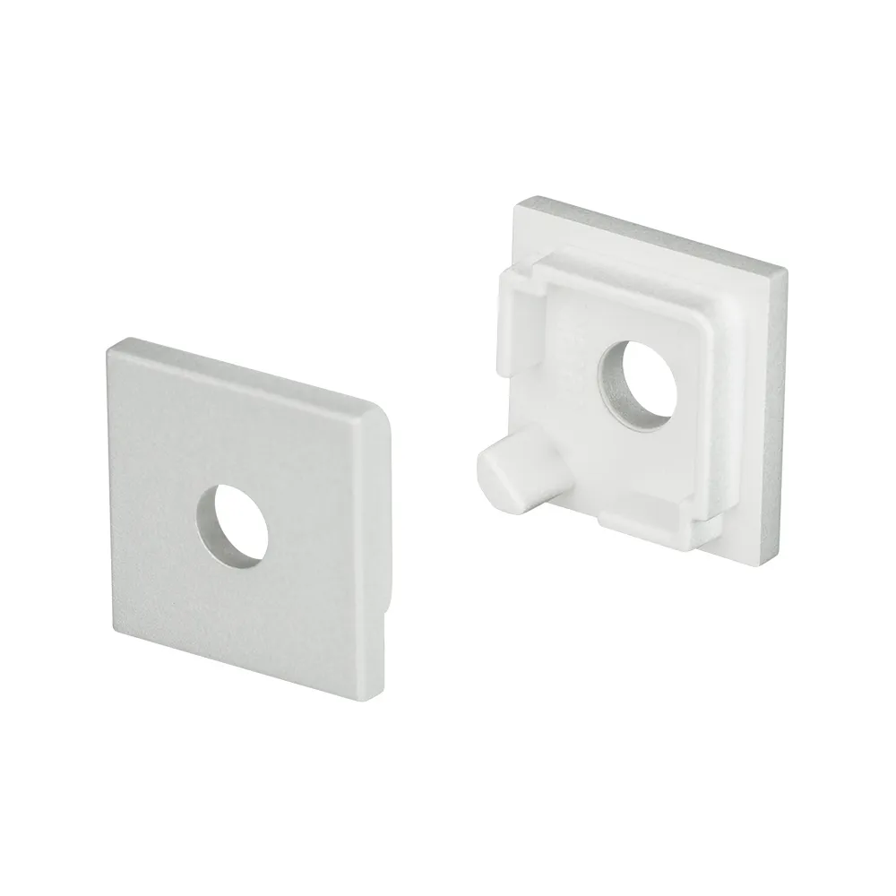 Заглушка SL-KANT-H16 SQUARE с отверстием (Arlight, Пластик) - изображение товара