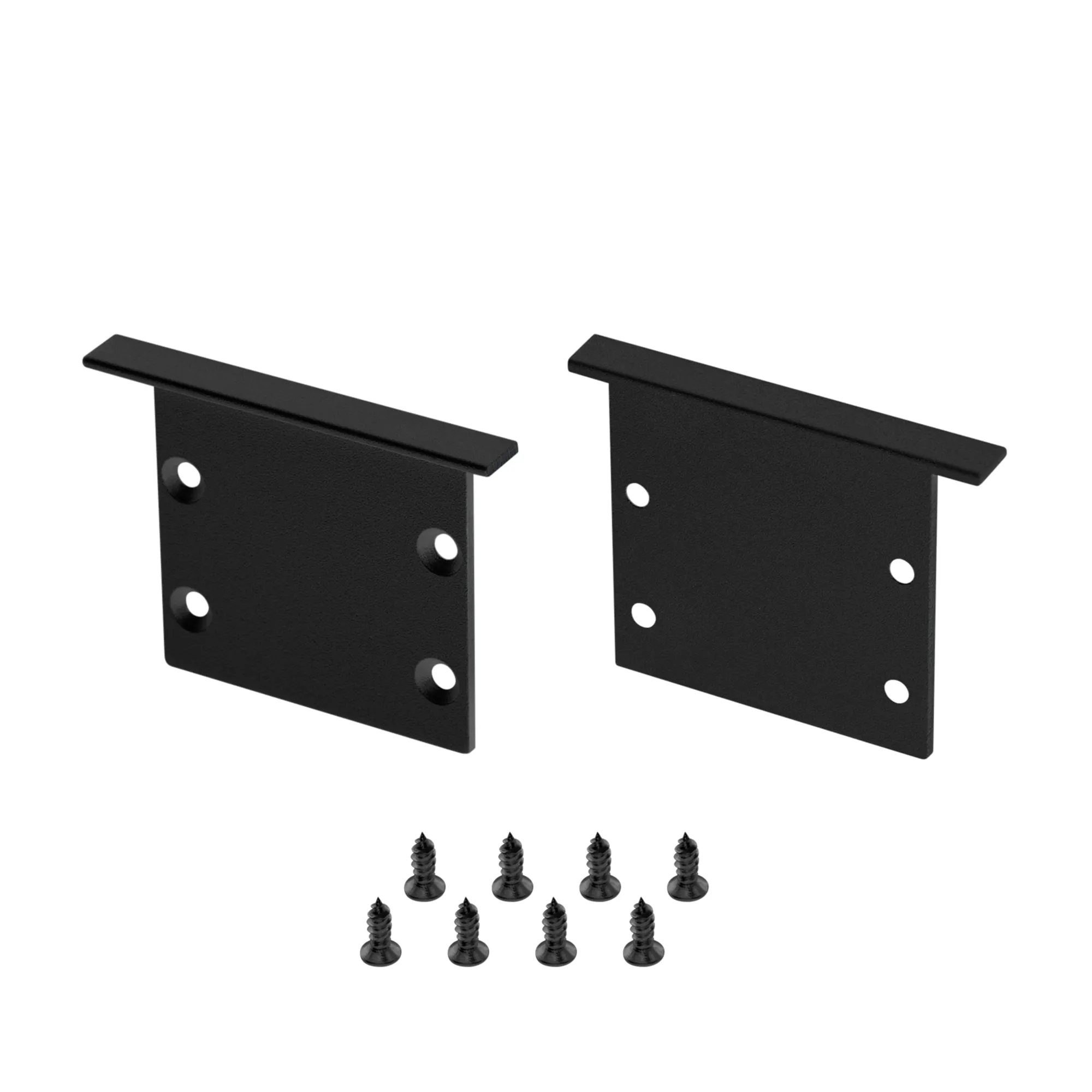 Заглушка LINIA45-F-TRAY BLACK глухая (Arlight, Алюминий) - изображение товара