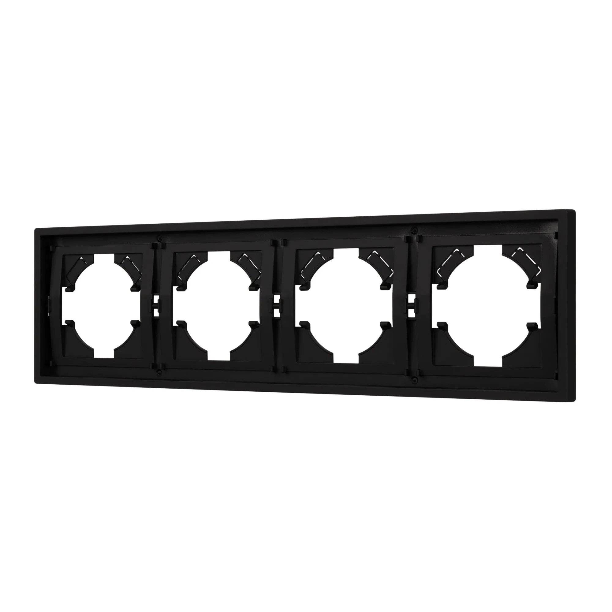 Рамка пластиковая FRM-TENDO-SFPL-4-BK (Arlight, -) - изображение товара