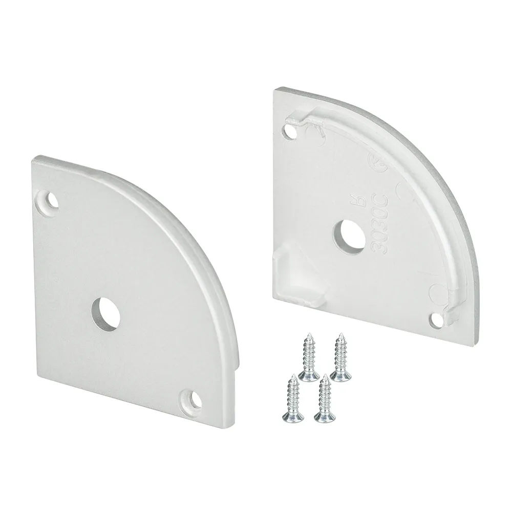 Заглушка SL-KANT-H30 ROUND с отверстием (Arlight, Пластик) - изображение товара