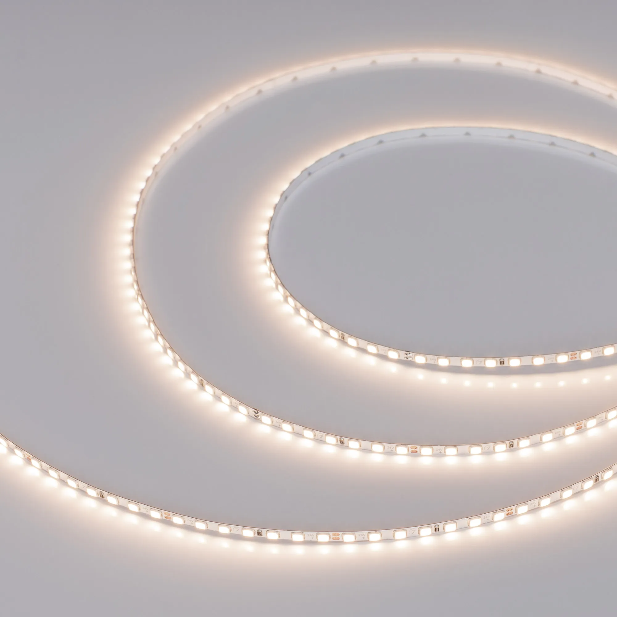 Лента светодиодная UL-A140-3.5mm 24V Warm3500 (6 W/m, IP20, 2835, 5m) (Arlight, узкая) - изображение товара