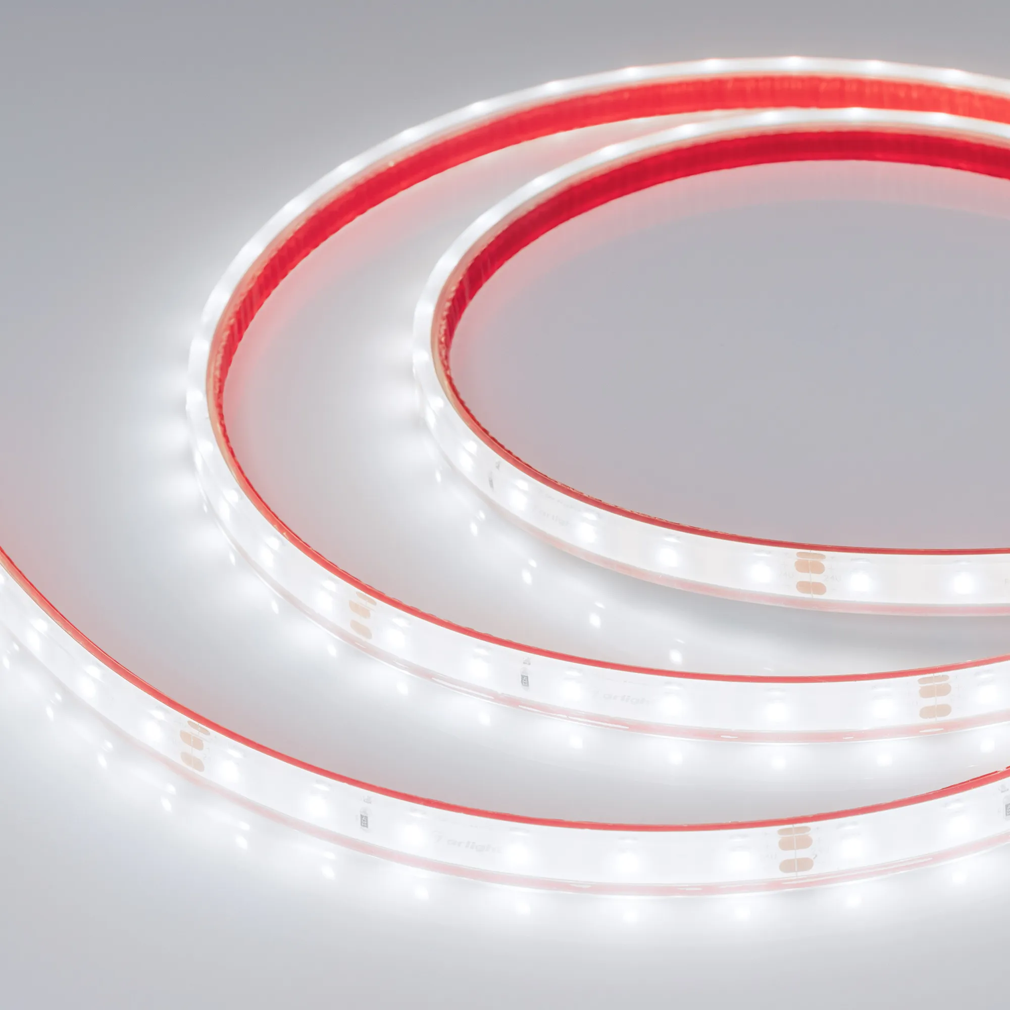 Лента светодиодная герметичная RTW-PFS-A60-11mm 24V White6000 (4.8 W/m, IP68, 2835, 5m) (Arlight, 4.8 Вт/м, IP68)